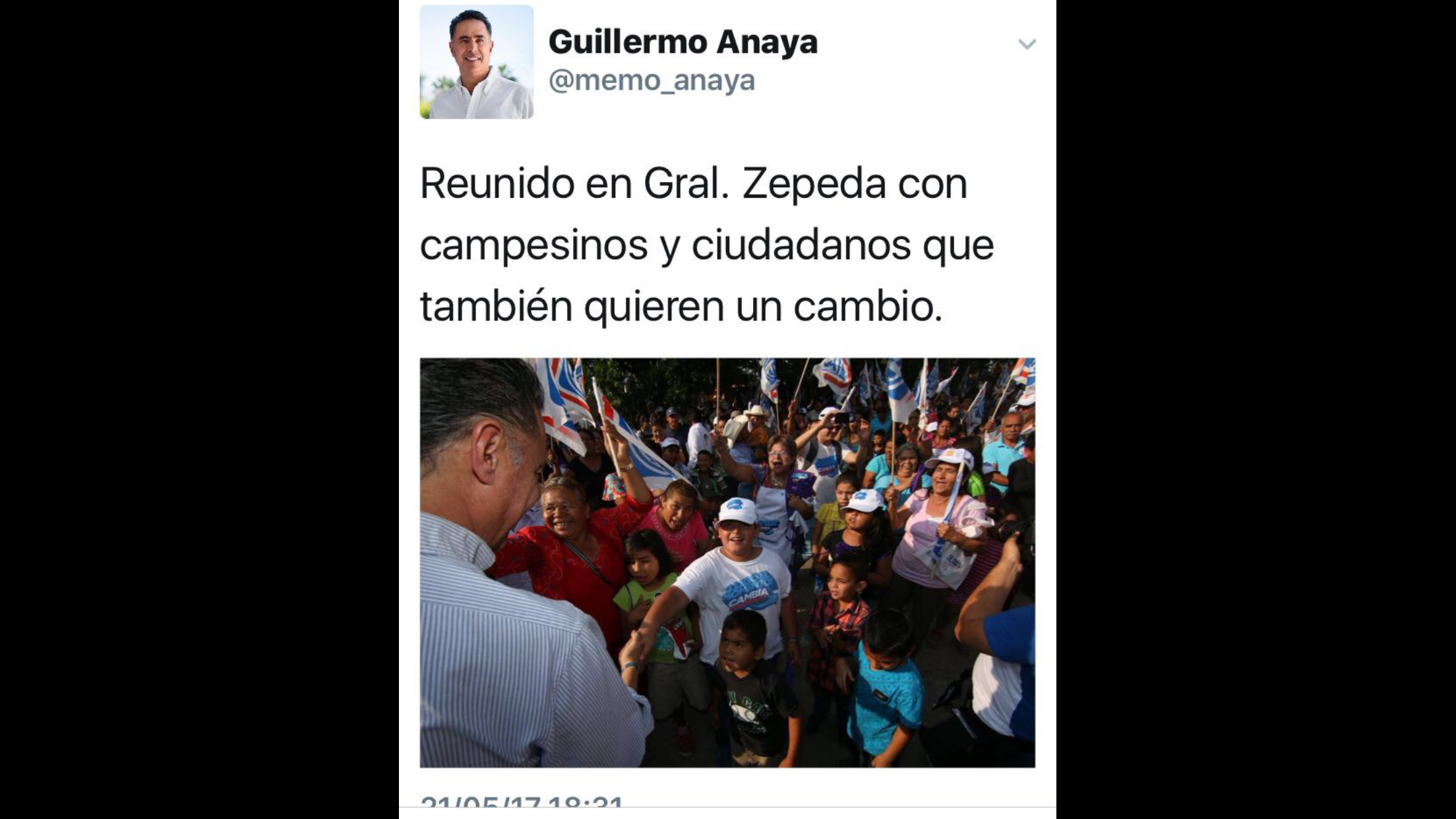 Evidencia Memo Anaya su falta de ortografía