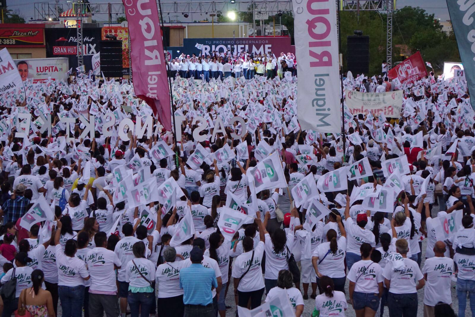 La seguridad es primero: Riquelme