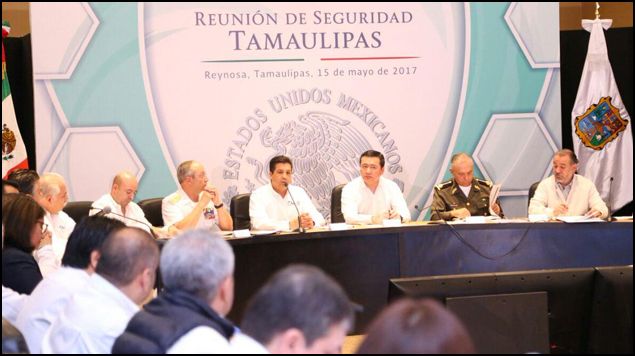 Osorio Chong encabeza reunión de Gabinete de Seguridad en Tamaulipas