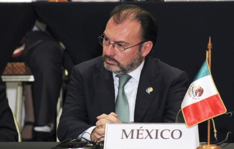 Prioritario, diálogo abierto con todos los niveles de gobierno de EUA: Videgaray