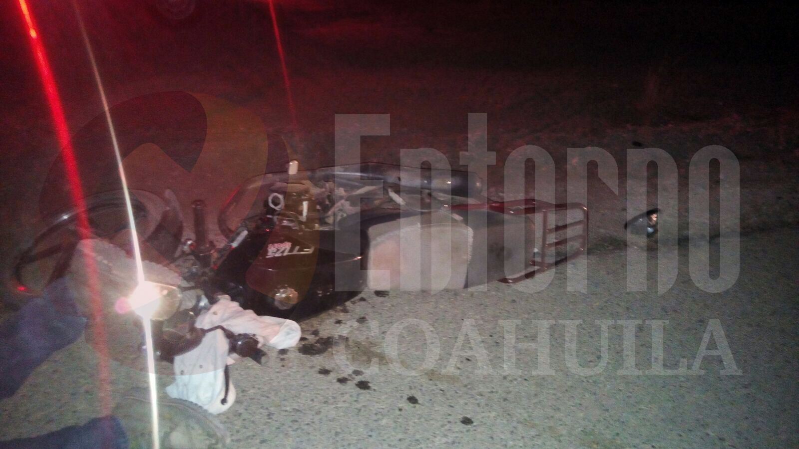 Muere motociclista en accidente en Matamoros