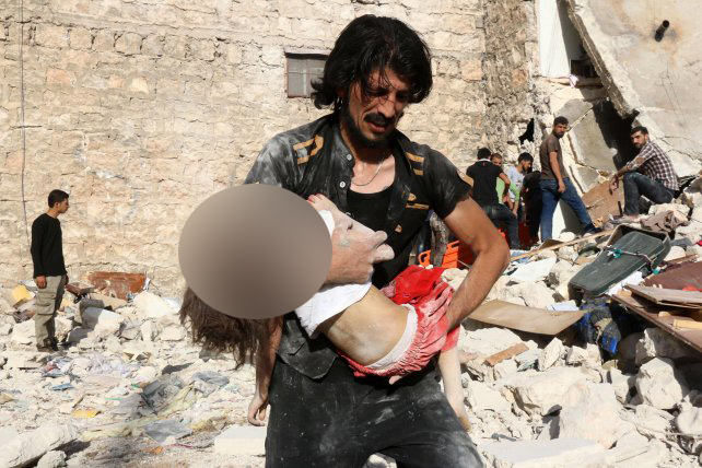 16 civiles mueren por bombardeos de la coalición en Siria
