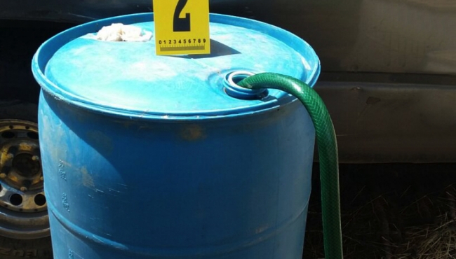 Aseguraron en Puebla casi 100 mil litros de hidrocarburo