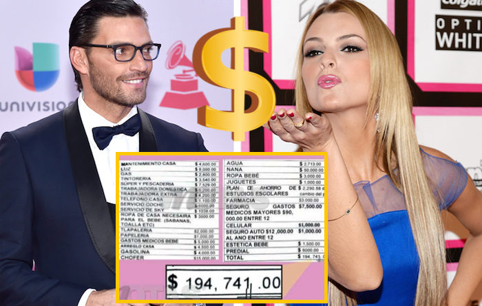 Marjorie exige $200 mil al mes a Julián Gil