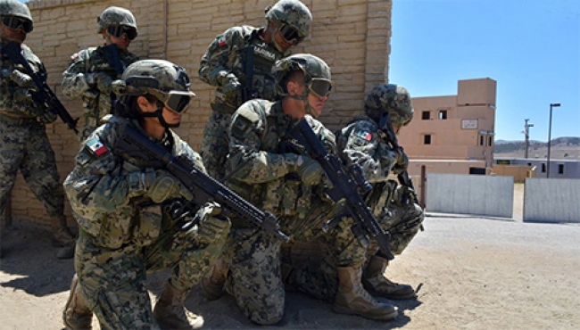 Armada de México realiza ejercicios de búsqueda y rescate en Ensenada