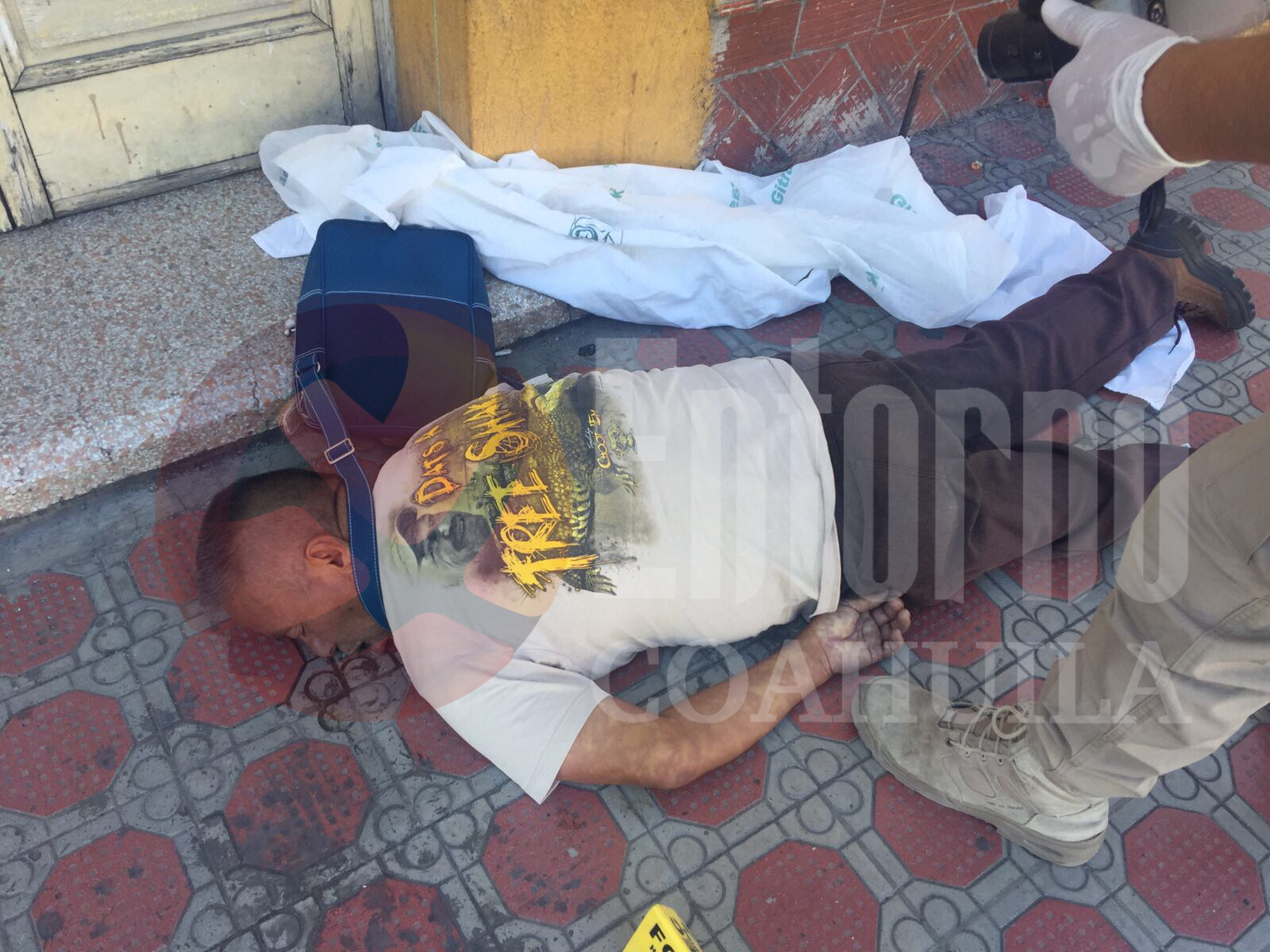 Misteriosa muerte en pleno centro de Saltillo