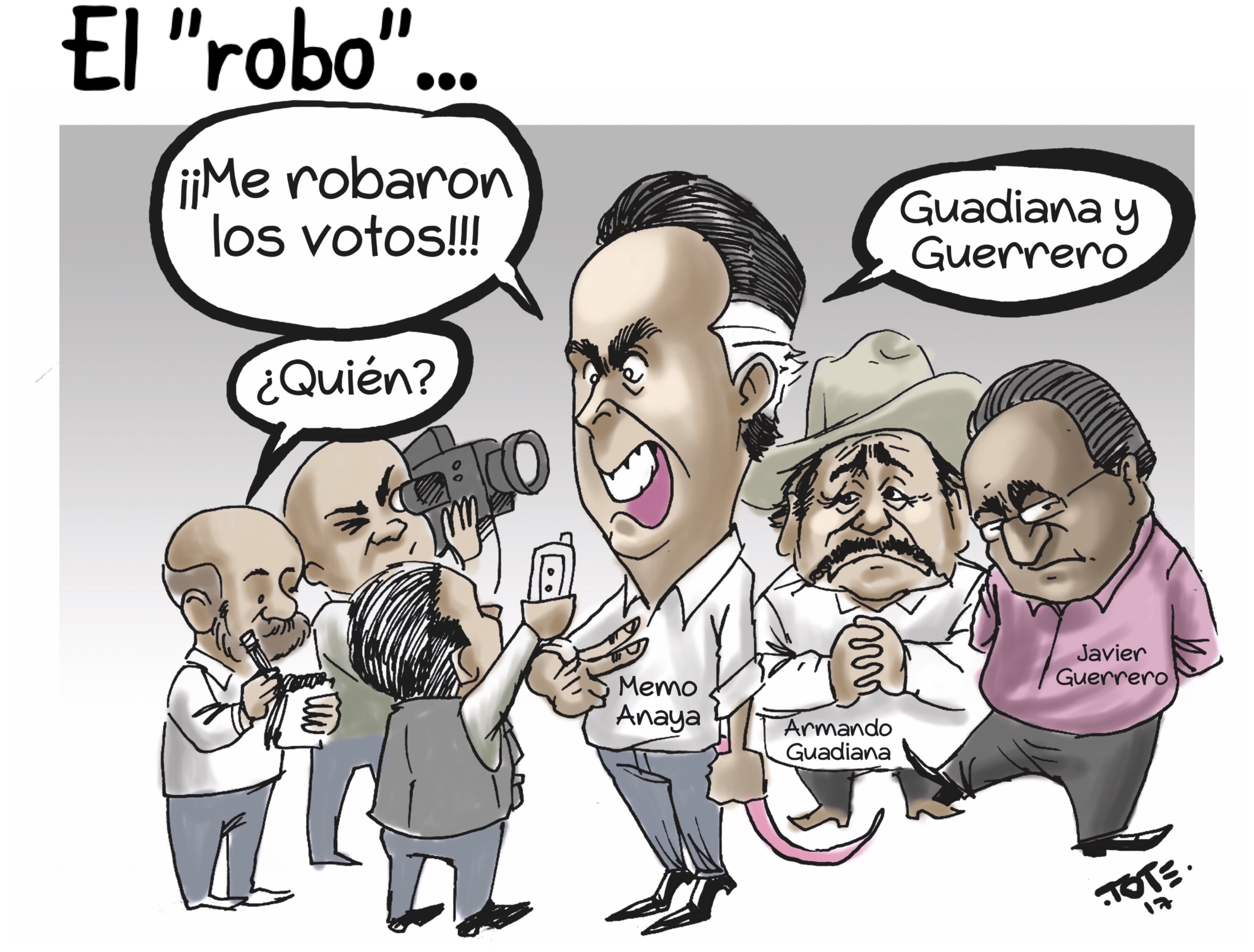 El “robo”…