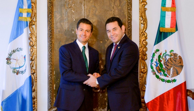 Viven México y Guatemala momento decisivo hacia una zona más próspera: Peña Nieto