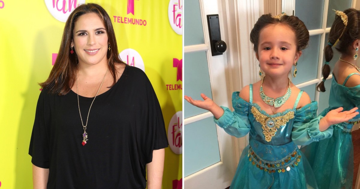 La hija de Angélica Vale no quiere hablar español