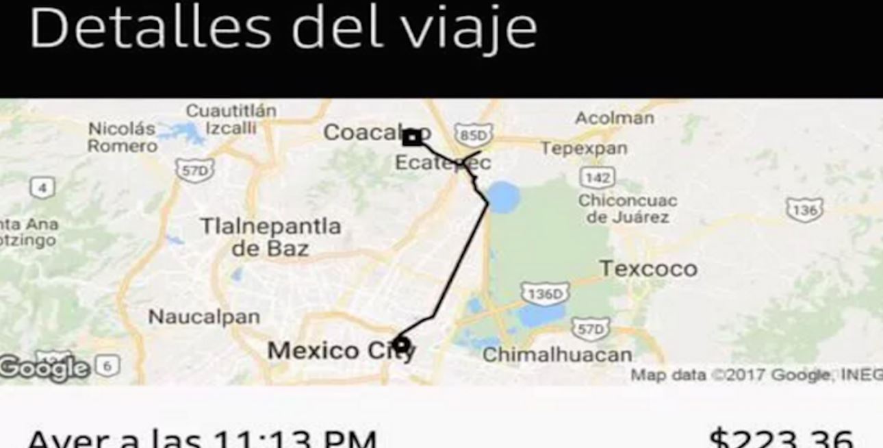Chofer de Uber violó a usuaria en Ecatepec