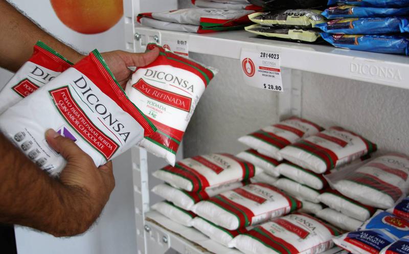 Diconsa etiquetará mercancía para favorecer la nutrición