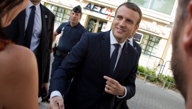 Investiga justicia francesa viaje de presidente Macron a Las Vegas