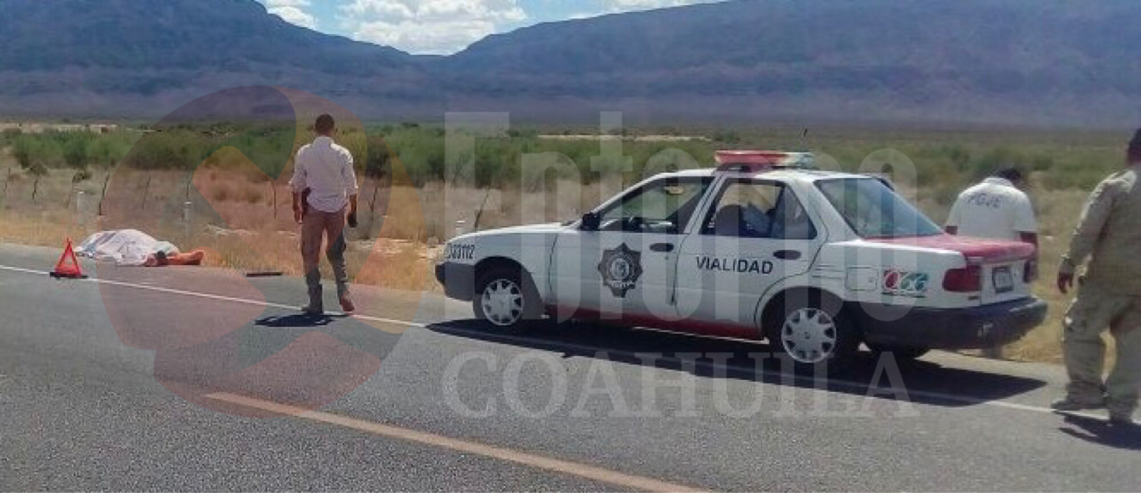 Deja volcadura una persona muerta y dos heridos en la San Pedro –  Cuatrociénegas