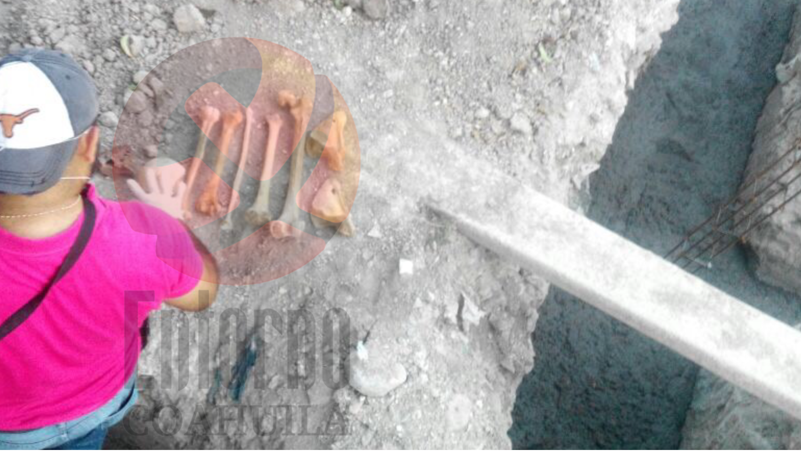 Hallan osamenta en Saltillo