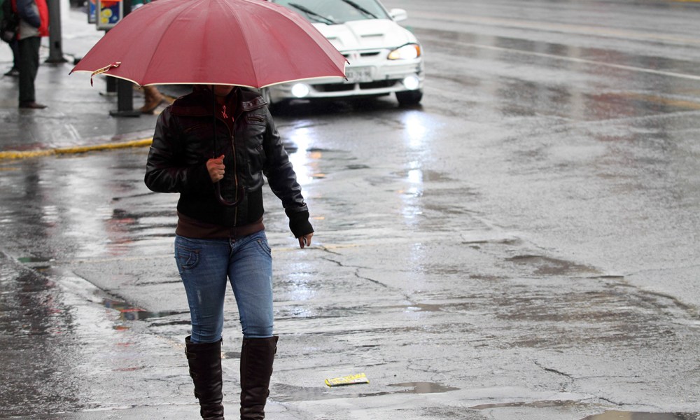 Se mantiene potencial de lluvias en la mayor parte del país