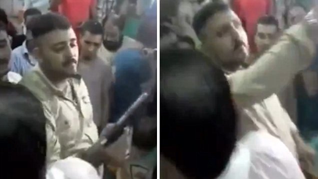 VIDEO: Hombre mata por accidente a una niña en plena boda