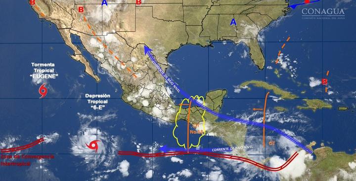 Se mantendrán lluvias en Coahuila