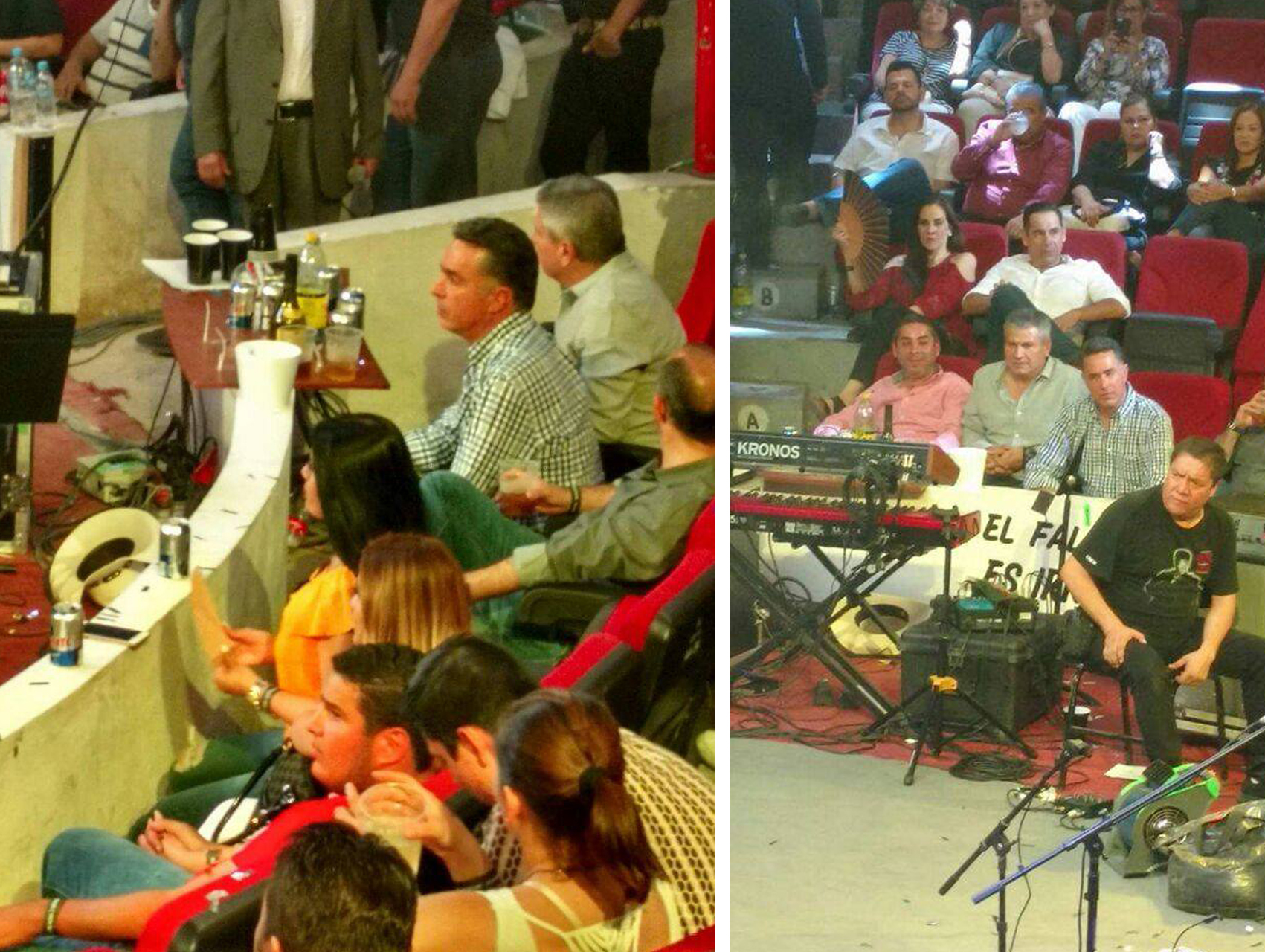 Exhiben a Memo Anaya <br>embriagándose en palenque