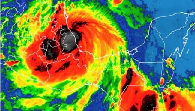 Activada alerta roja por tormenta Franklin en Puebla, Tlaxcala, Hidalgo y Veracruz