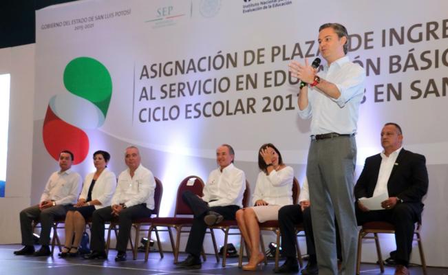 Asignación de plazas docentes con transparencia y por mérito: Nuño Mayer