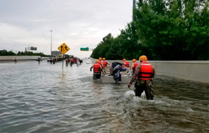 Alertan sobre inundaciones “catastróficas” para Texas por Harvey