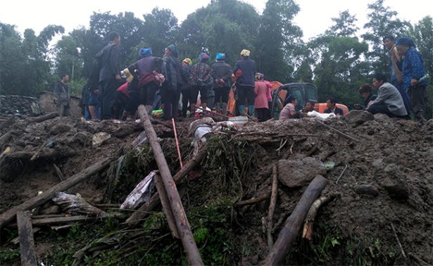 Deslizamiento de tierra en China deja 24 muertos