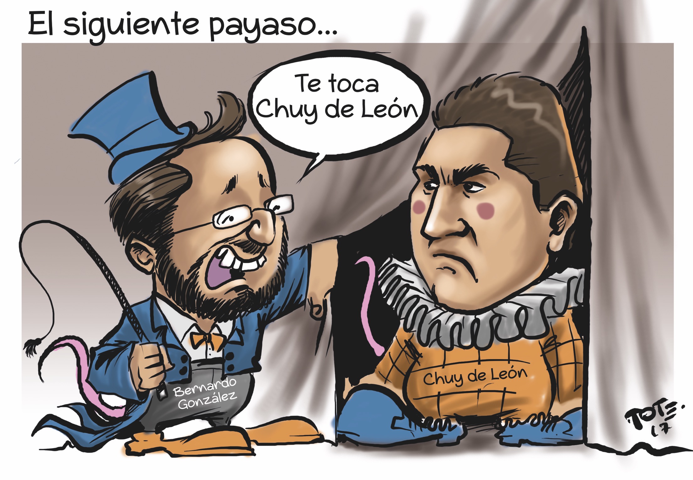 El siguiente payaso…