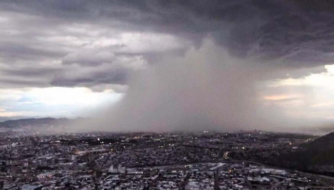 Amplia zona de nublados cubrirá gran parte del país