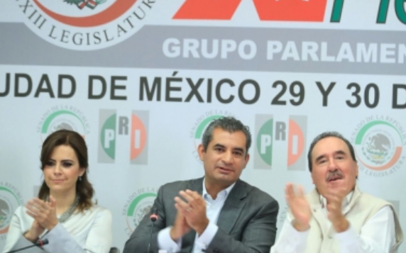 Ochoa Reza agradece apoyo de senadores priistas rumbo a comicios de 2018