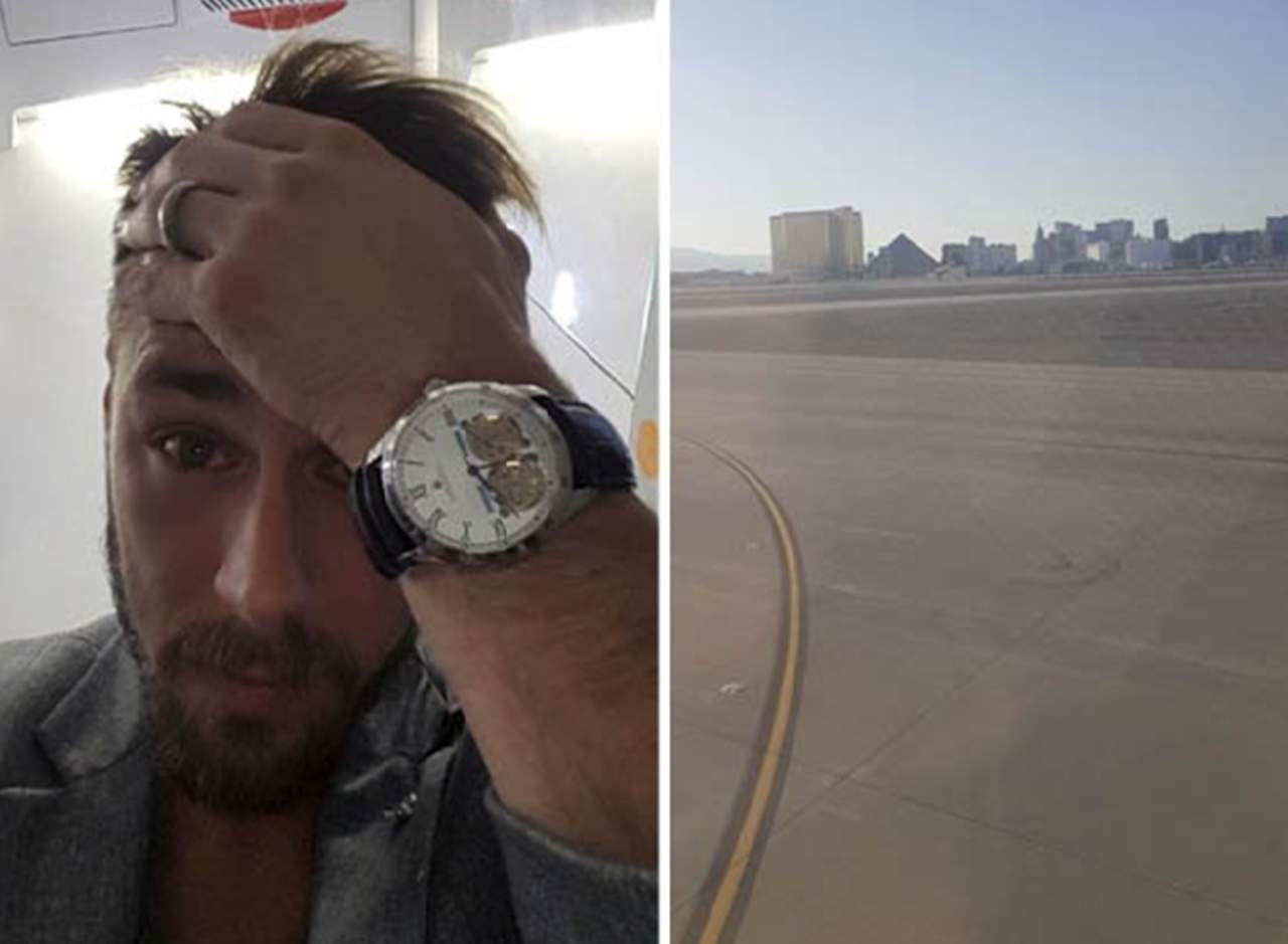 Se quedó dormido en el avión y despertó en otro continente