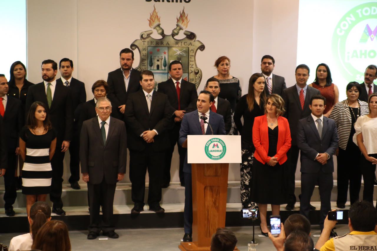 Inicia Manolo transición en Saltillo