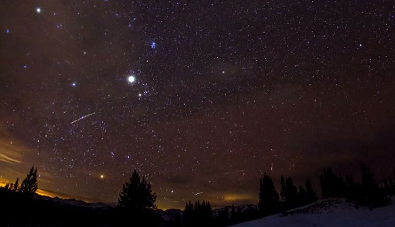 Se aproxima la lluvia de meteoros brillantes más importante del año