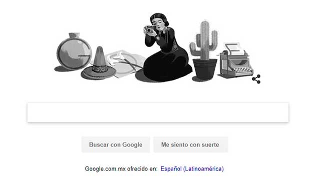 Google rinde homenaje a la fotógrafa Tina Modotti