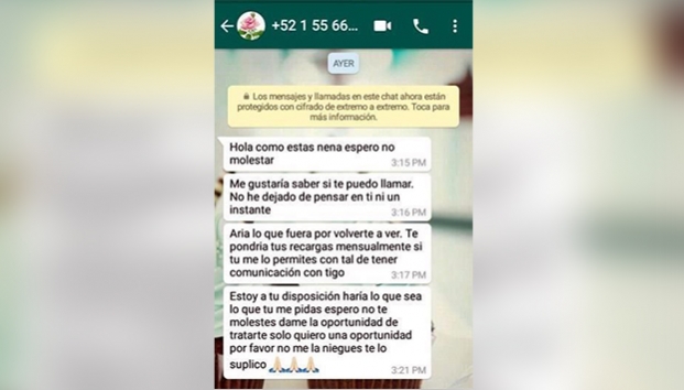 Acosa violador a víctima