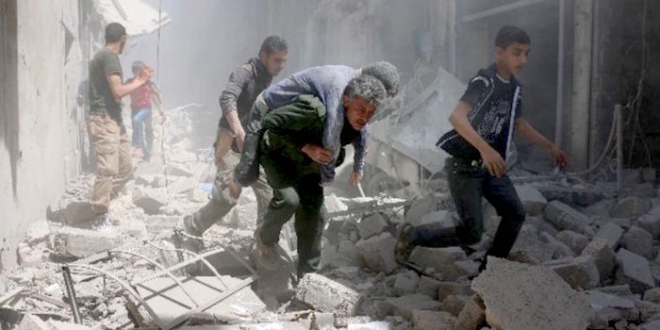 17 muertos en ataques aéreos en Siria