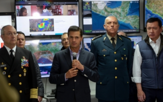 Asciende a 30 las personas fallecidas por sismo, confirma Peña Nieto