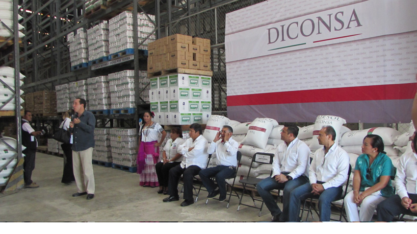 Estudiantes de Coahuila colaborarán con Diconsa en proyectos de abasto