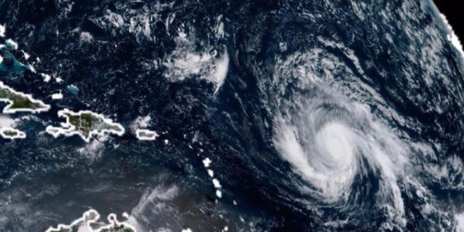 Huracán Irma alcanza categoría 3, lejos de costas mexicanas