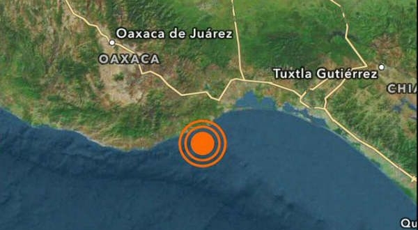 Temblor de 5.8 grados sacude otra vez Oaxaca