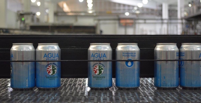 Heineken embotellará agua en lugar de cerveza para afectados por el sismo