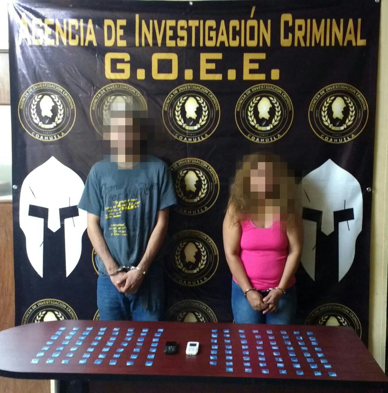 Detienen a dos con cristal en Torreón y a paletero en Acuña con 18 bolsas de marihuana,