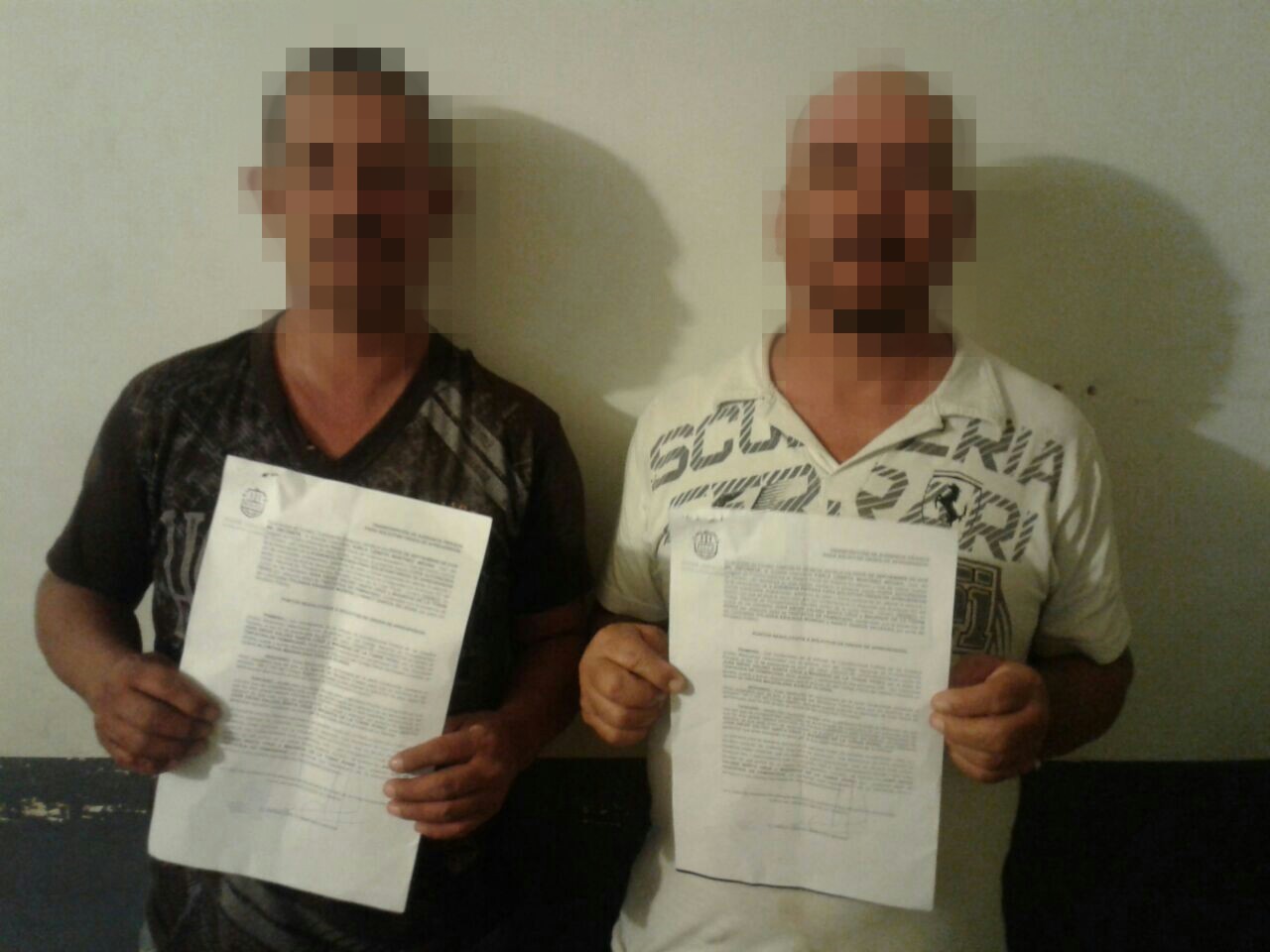 Detienen a cuatro sujetos que contaban con órdenes de aprehensión en su contra