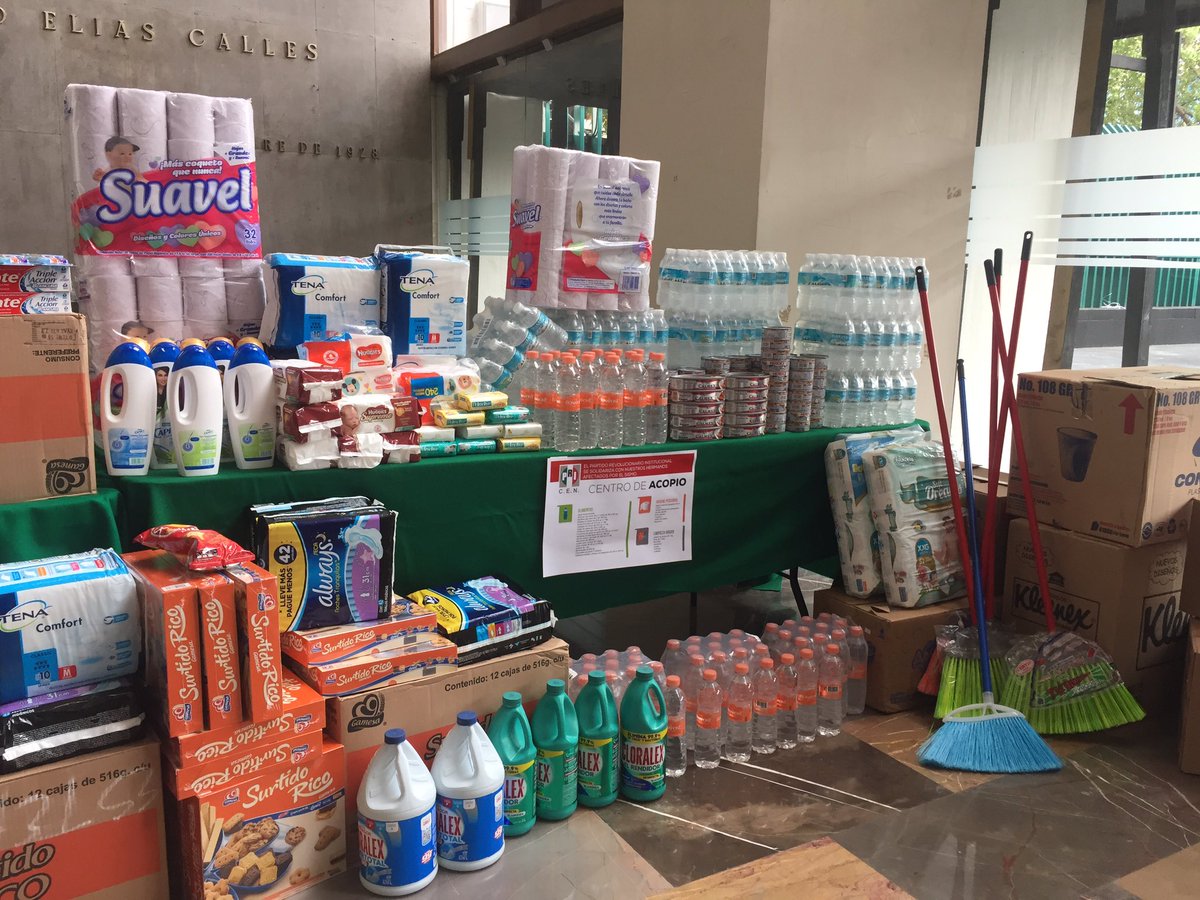 Se solidariza el PRI con los afectados por el sismo