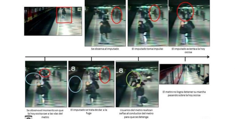 Sujeto que empujó a mujer a vías del Metro padece esquizofrenia