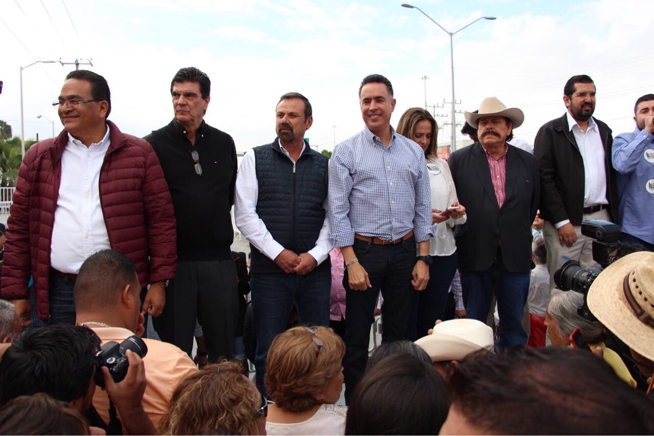 Evidencia protesta ruptura en el PAN