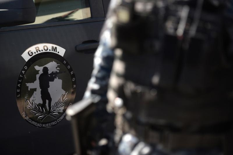 Repele GROM agresión y <br>abate a sujetos armados