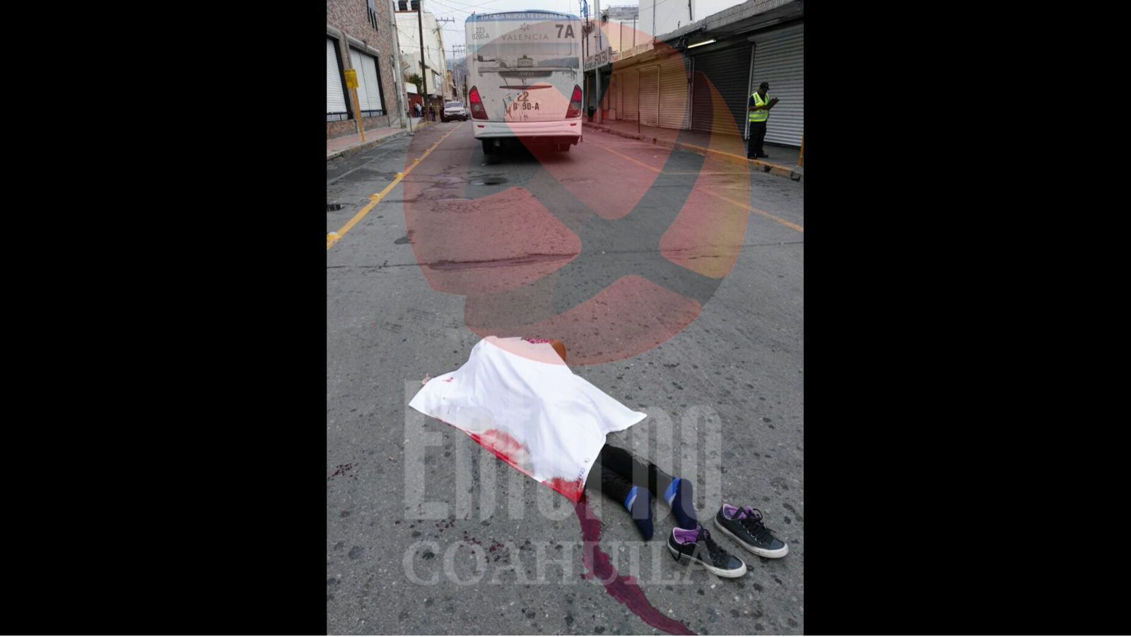 Chofer de ruta urbana atropella y mata a mujer en Saltillo