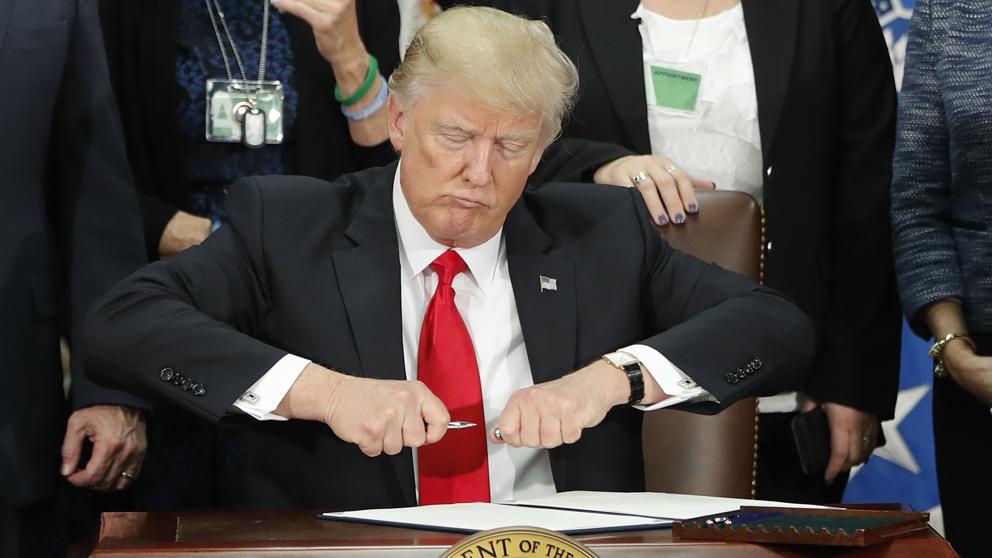 Trump insiste que hay buenas relaciones con México, pero quiere muro