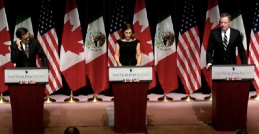 Negociaciones del TLCAN continuarán pese a diferencias :Sada