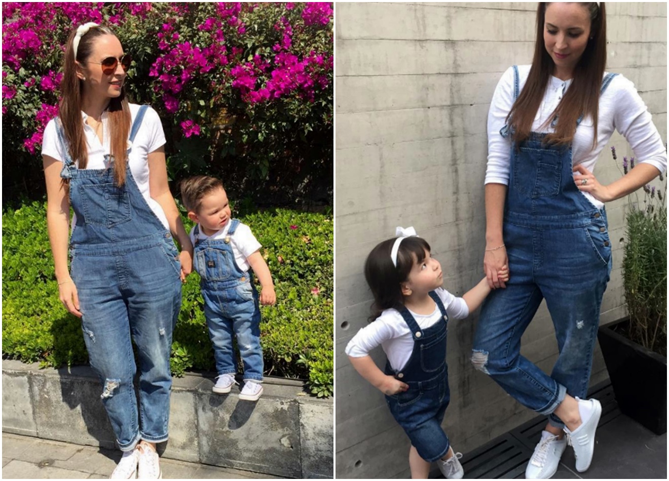 Andrea Torre dio a luz a su hijo Diego